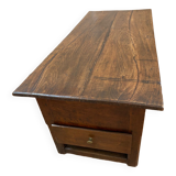 Solid oak kneader with drawer