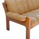 Norwegian modern ekornes teak & leather 3 seater sofa, model montana, 1970’s