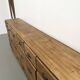 Large Pine Workshop Furniture with Drawers