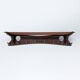 Vintage Wall Coat Rack of Solid Teak , 1960s | Two-tone Wood