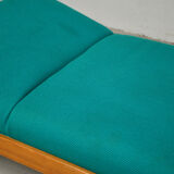 Sofa turquoise daybed, 1960