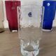 4 vintage coloured long drink glasses in Murano glass by Nason Moretti,
