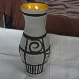 Pitcher in ceramic west germany decor geometry
