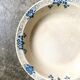 Badonviller round and hollow dish in white and blue glazed earthenware, "Verdun" service