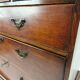 Commode haute de campagne George III / coffre sur coffre