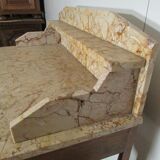 Old dressing table early 20th in walnut