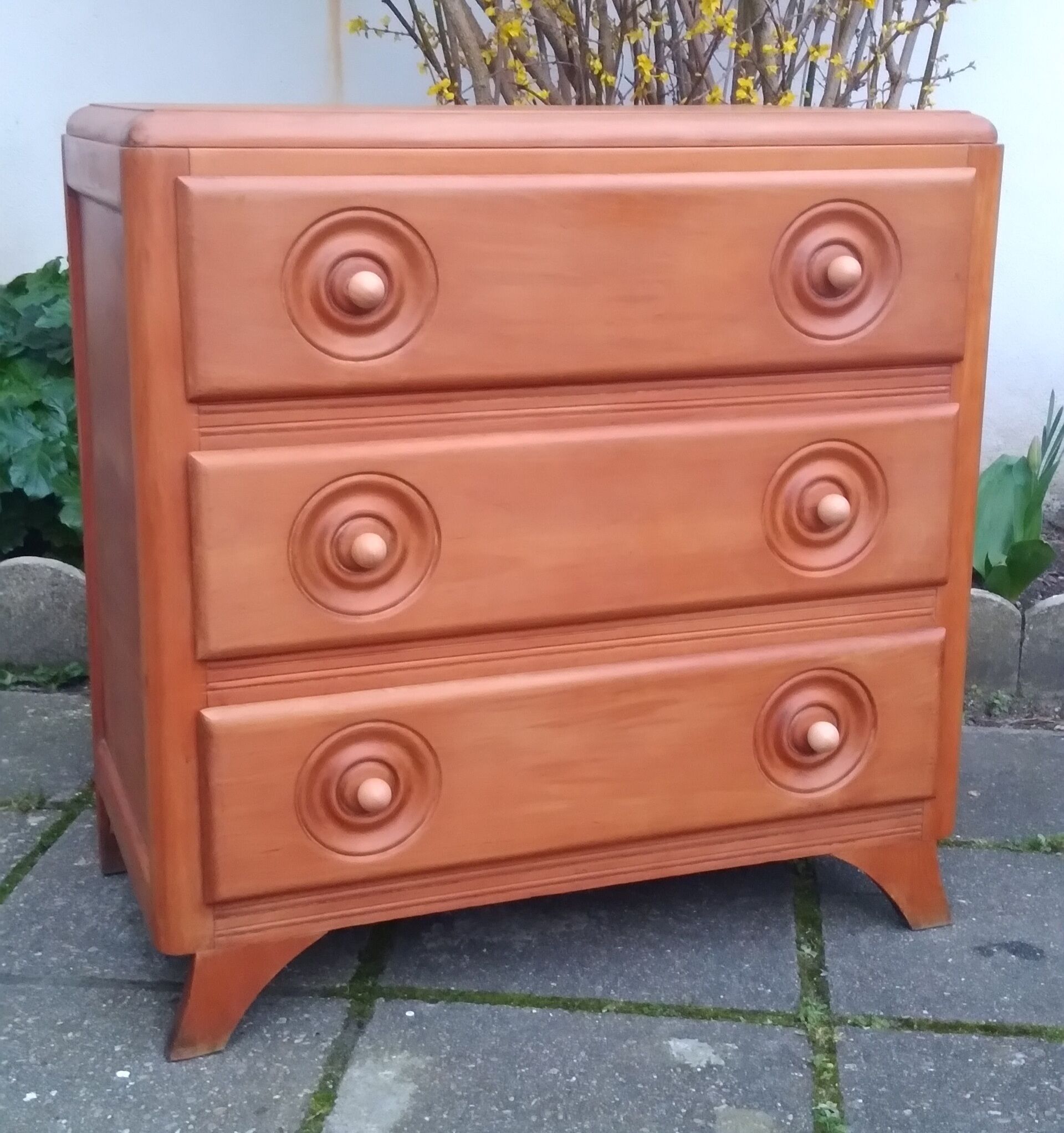 Commode bois 1960
