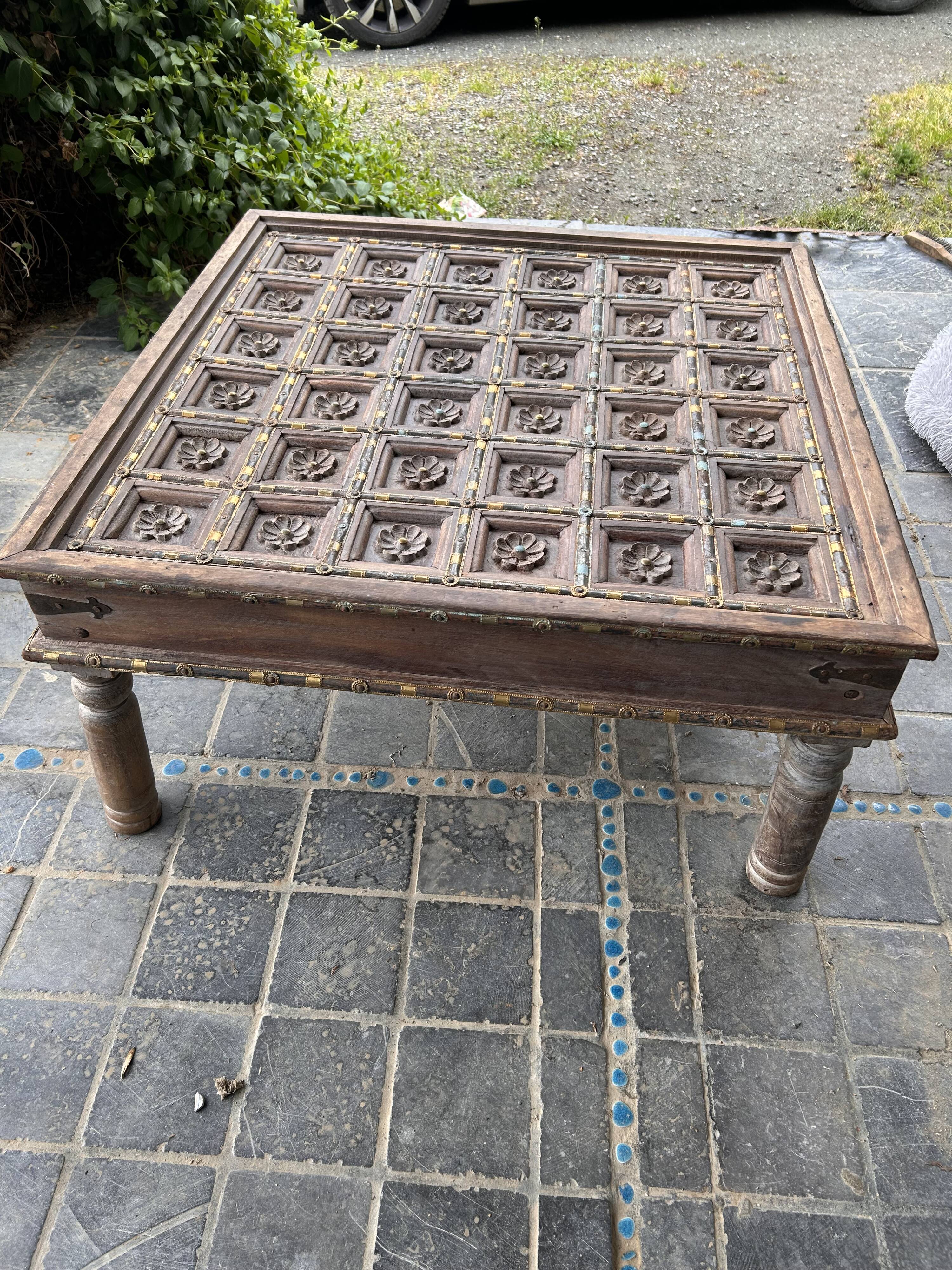 Indian coffee table