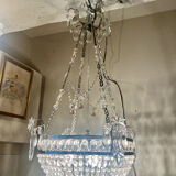 Louis XVI basket chandelier