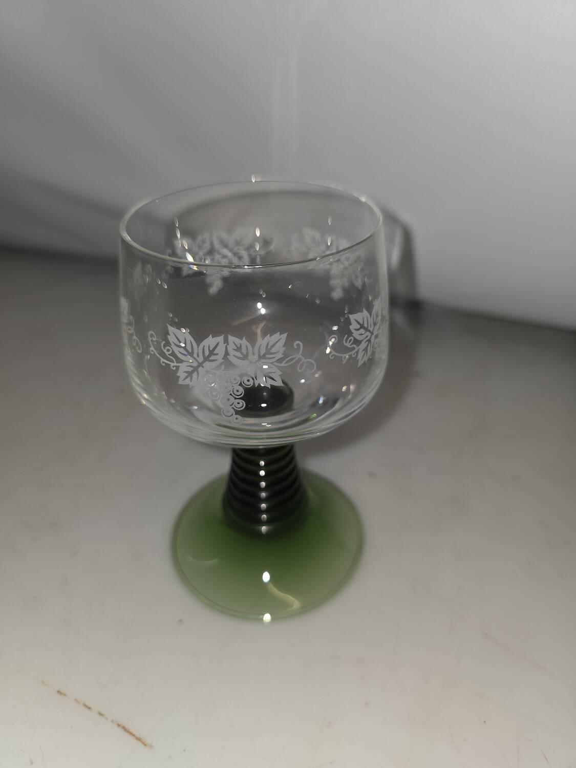 5 Alsace wine glasses from the 70s