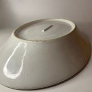 Plat blanc en porcelaine