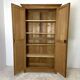 Armoire parisienne bois brut