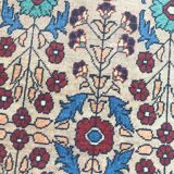 Joli tapis ancien persan Sarogh fait main