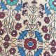 Pretty handmade old persian rug