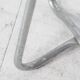 tubular design stool in aluminium cast