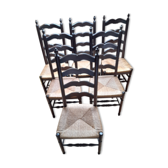 6 chaises de salle à manger