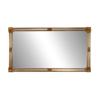 20th Century Baroque Revival Mirror by Deknudt in Gilded Resin, Belgium