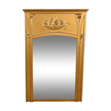 Wooden Mirror and Golden Staff, Louis XVI style – 1930