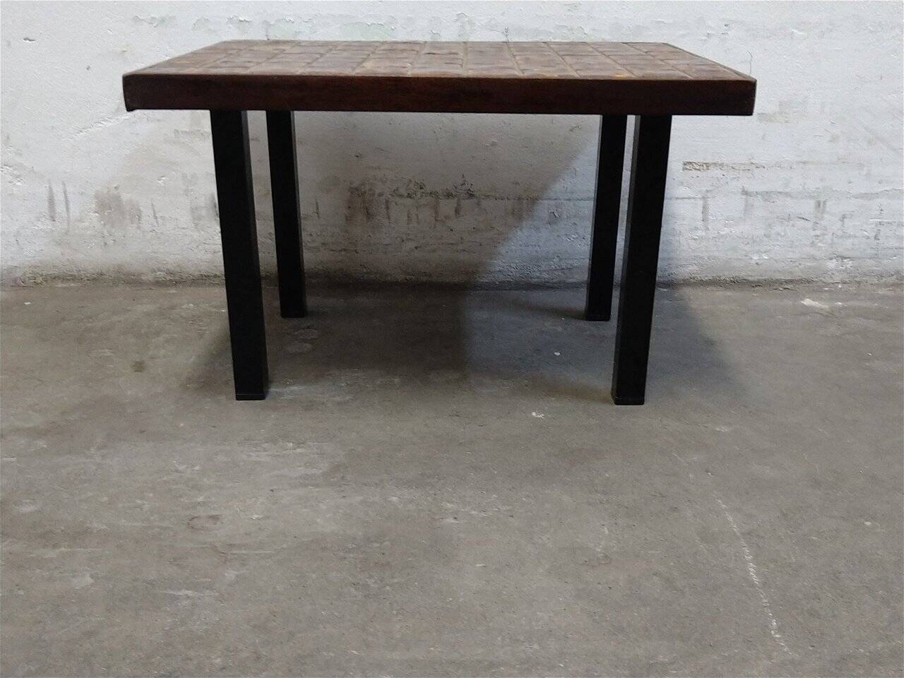 Vintage tile table