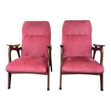 2 vintage armchairs