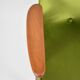 Club armchair 366, designer J. Chierowski, restored, 60s icon, green velvet