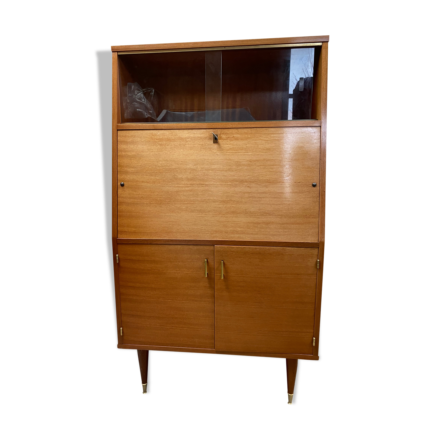Secretary-vintage library from the 1950s/1960s