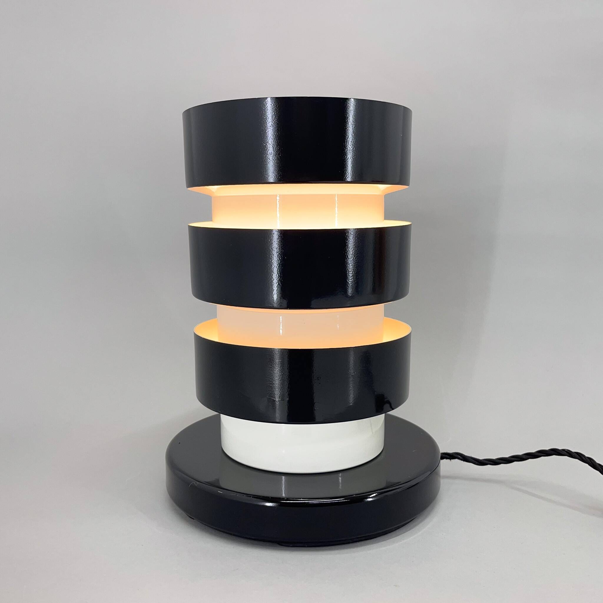 Unique Mid-Century Metal Table Lamp, Restored
