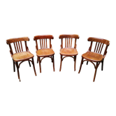 Series of four bistro chairs