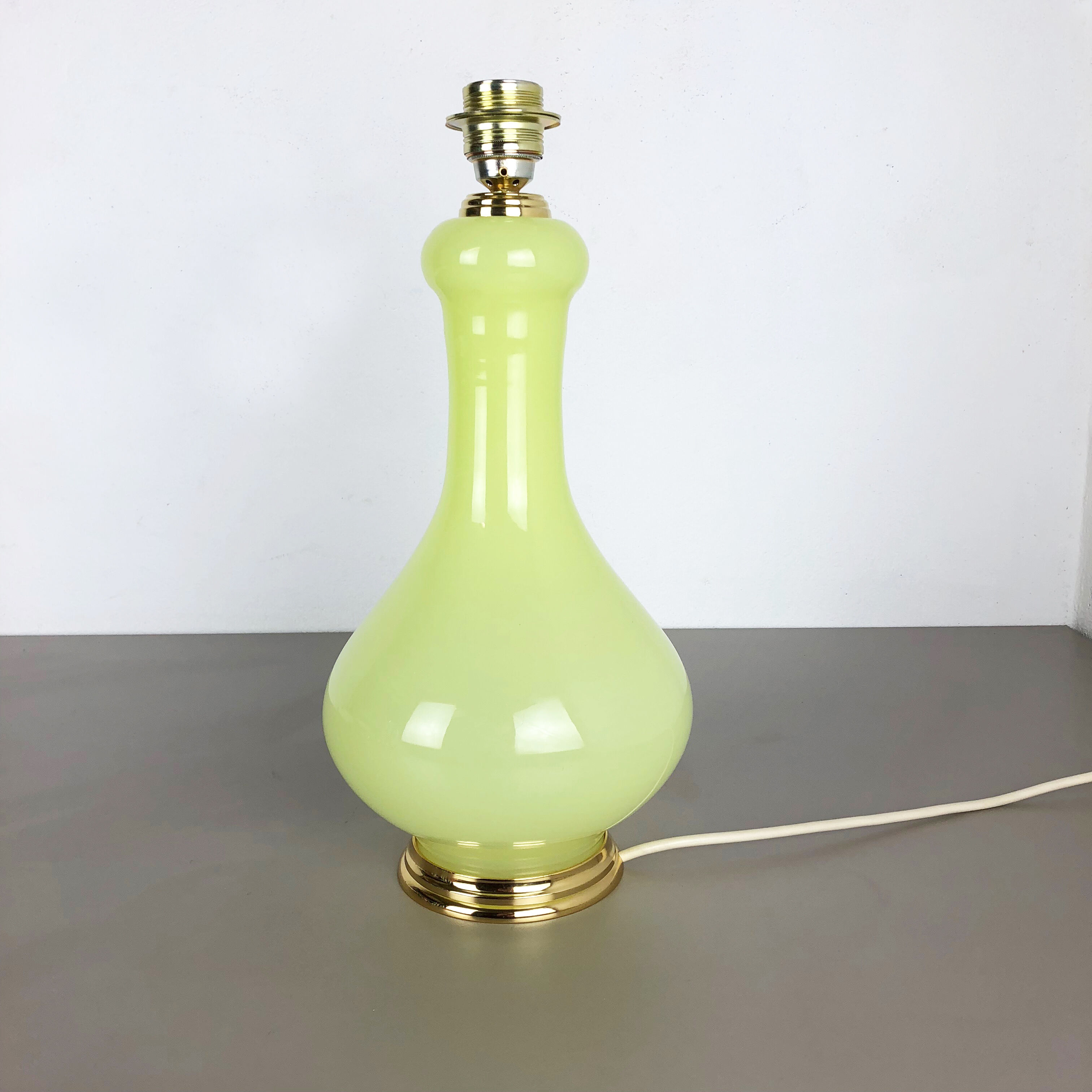 Lampe de table en verre de Murano Cenedese Vetri Italie années 60
