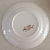 4 assiettes terre de fer Longchamp