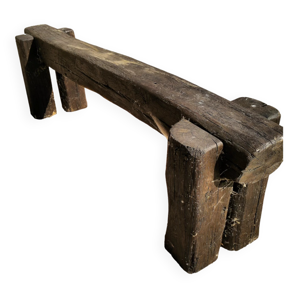Francis JOURDAIN / Tabouret ~ 1930 / Art Brutaliste / Minimaliste