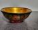 Vintage Soviet Khokhloma wooden bowl in excellent condition.