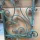 Bronze patina wall dressing room