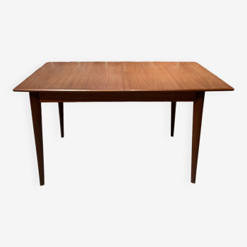 Scandinavian style wooden dining table