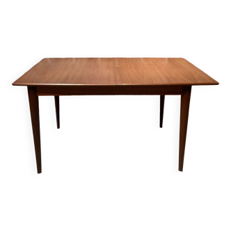 Scandinavian style wooden dining table