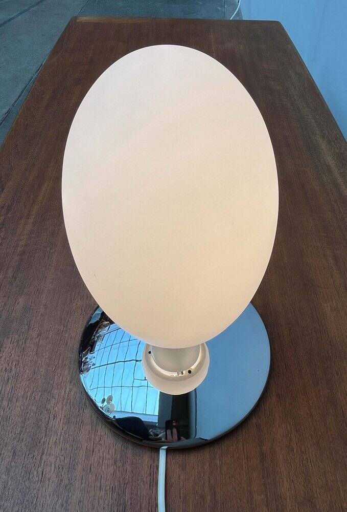 Brera table lamp, Italian postmodern vintage model by Achille Castiglioni for Flos, 1990s.