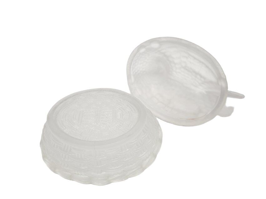 Polish candyer from Ząbkowice Glasswork, Poland, 1950s