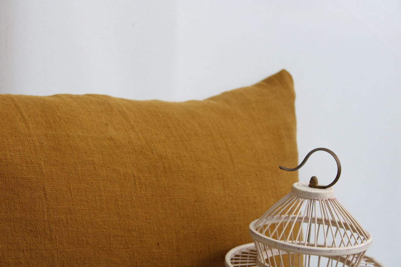 Linen cushion