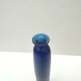 Vase by Marisa and Alain Begou in blown glass, France 1980