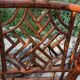 Paire de fauteuils vintage rotin et bambou