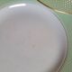 50s celadon green dinner plates