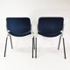 Pair of modernist chairs, Anonima Castelli, designed by G. Piretti, Italy