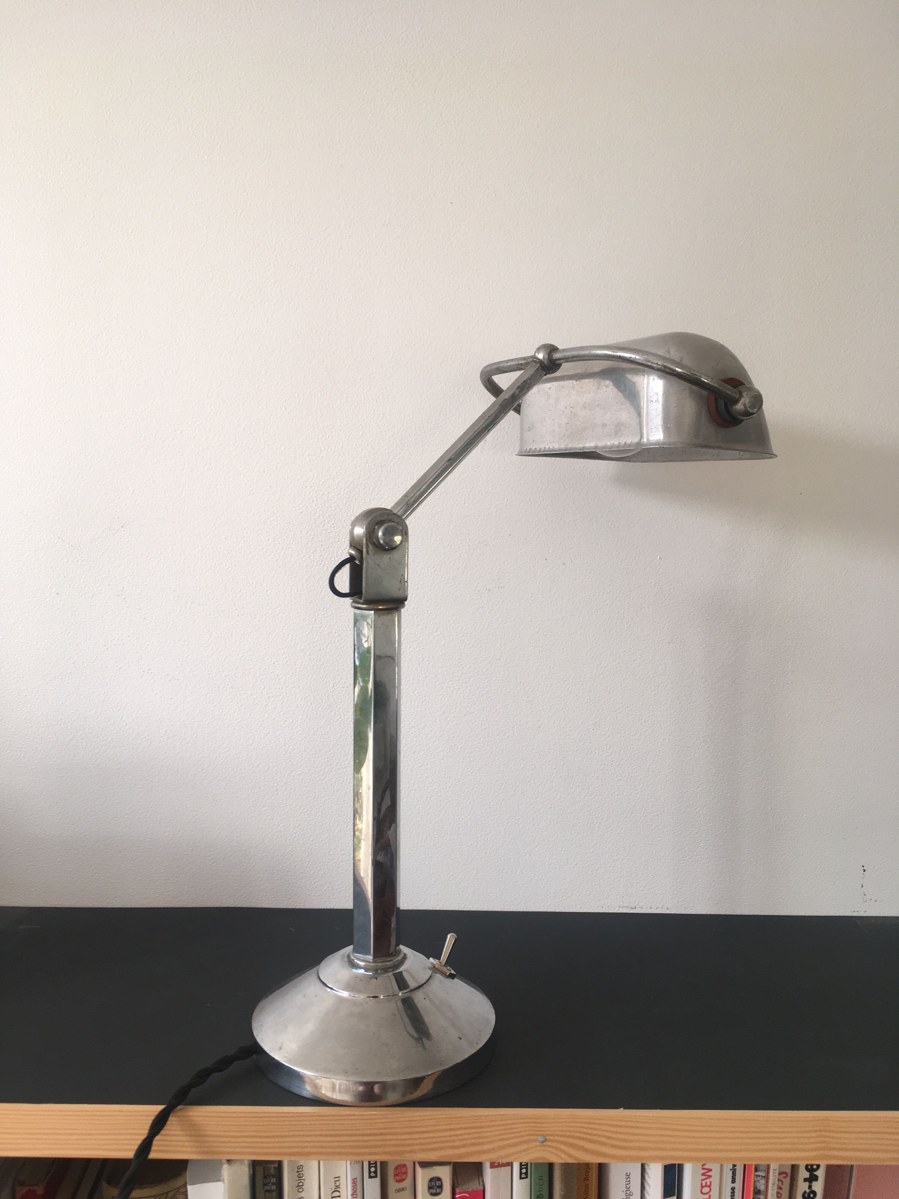 Old notary lamp