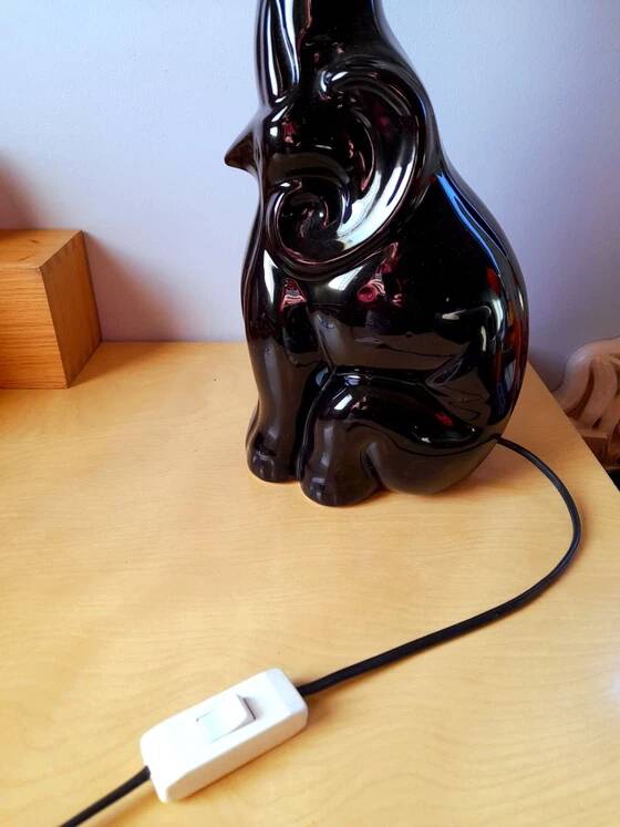 Elephant lamp 1980