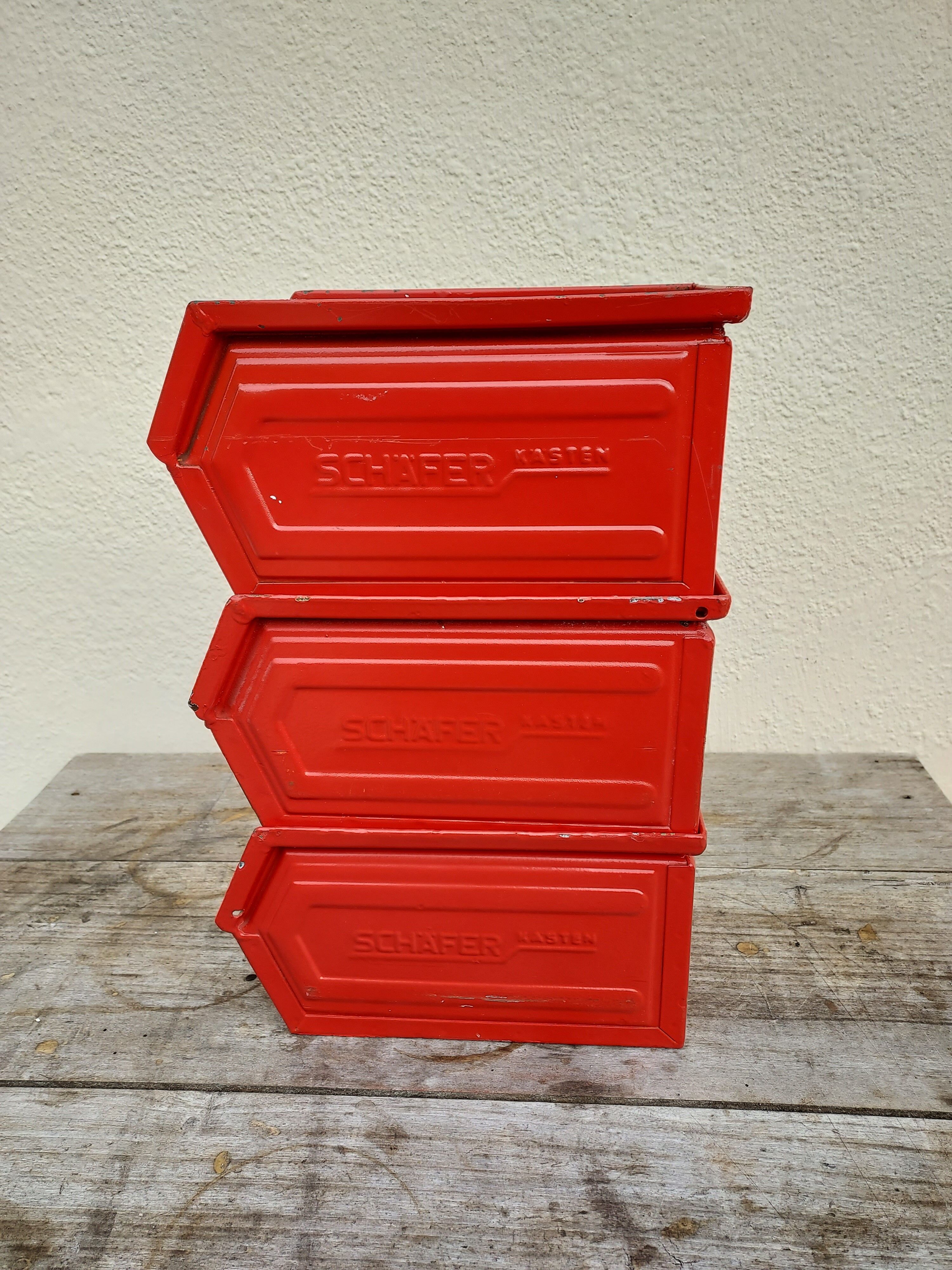 3 Schafer bin lockers