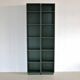 Vintage danish green bookcase