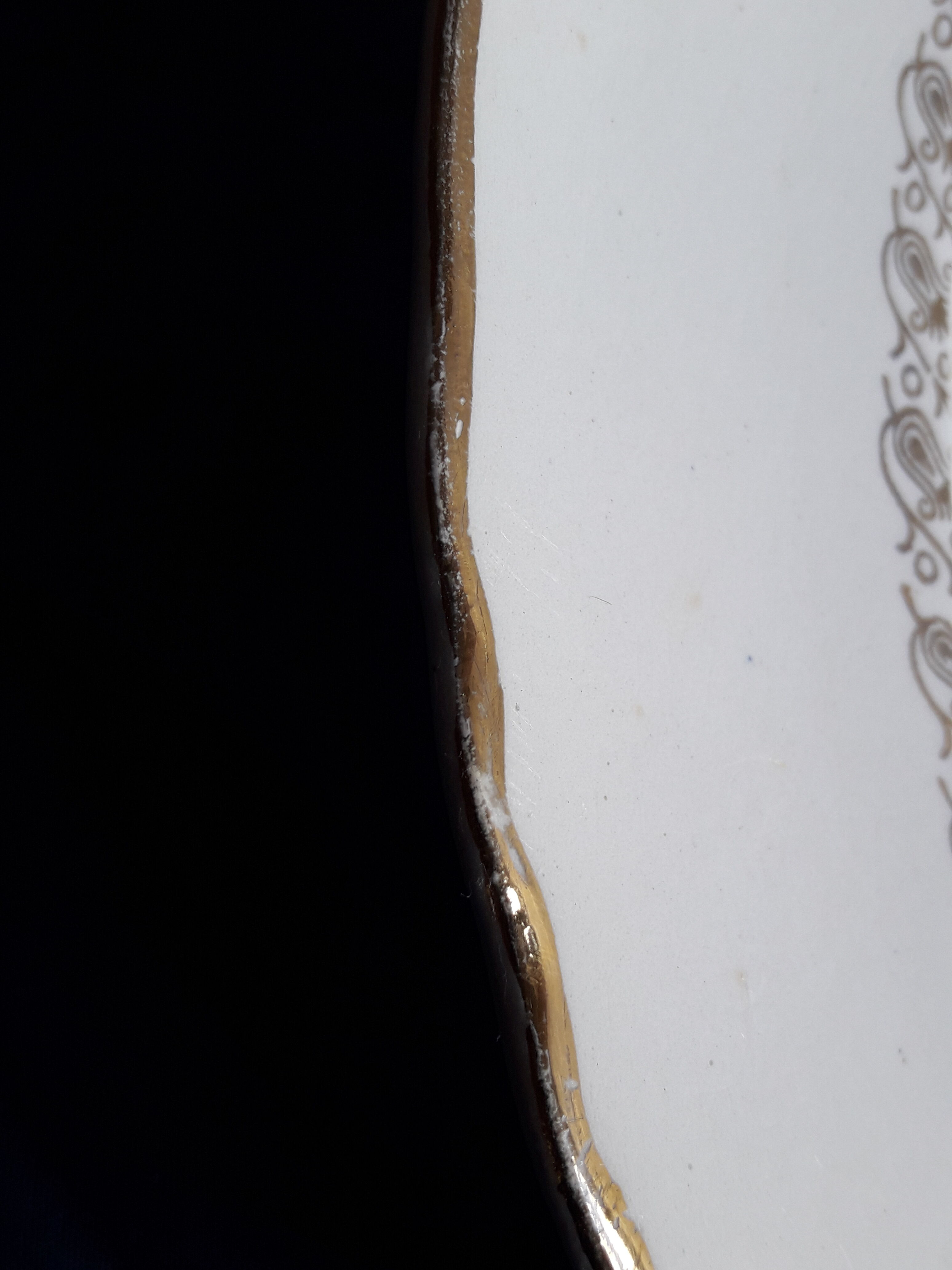 Orchies Earthenware Fish Dish Wolves Mill 36.5 x 24.5 cm