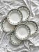 6 “Violetta” ironstone soup plates from Moulin des Loups Hamage