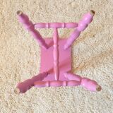 Vintage pink stool