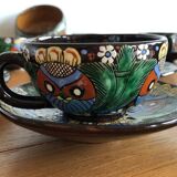 Heimberg 20th Swiss Ceramic Dessert and Coffee Service